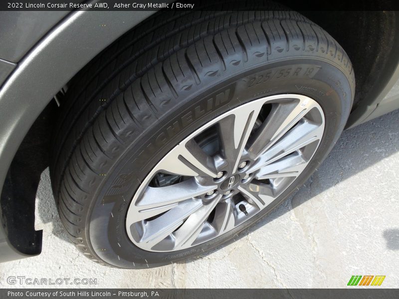 Asher Gray Metallic / Ebony 2022 Lincoln Corsair Reserve AWD
