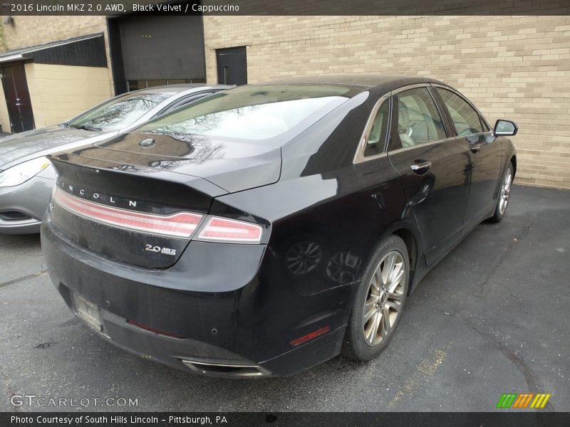 Black Velvet / Cappuccino 2016 Lincoln MKZ 2.0 AWD