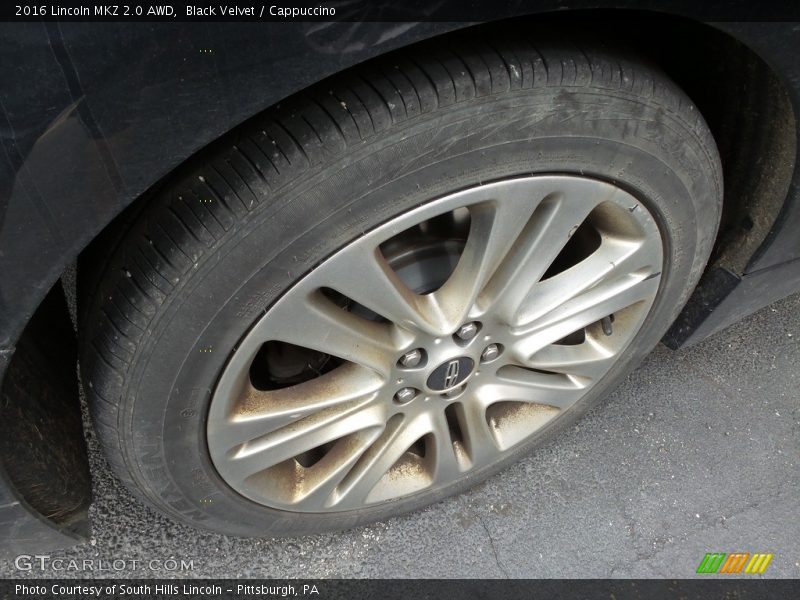 Black Velvet / Cappuccino 2016 Lincoln MKZ 2.0 AWD