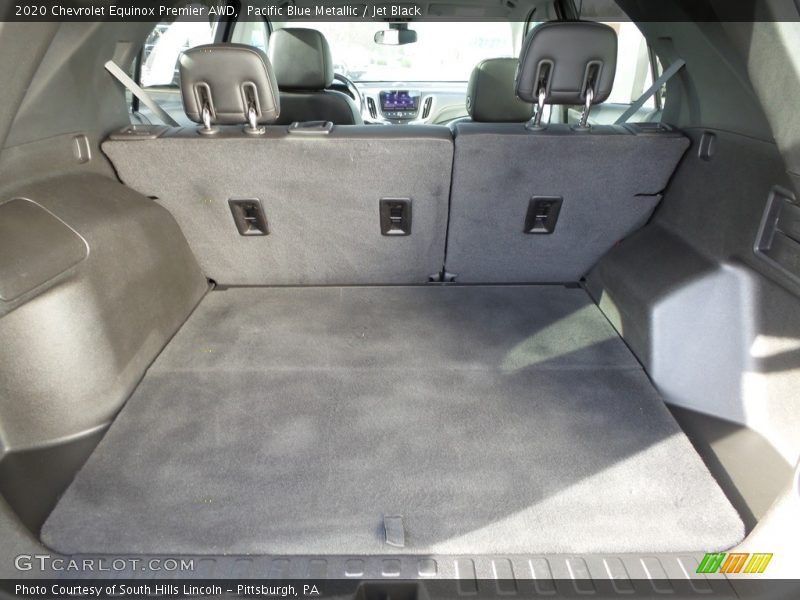Pacific Blue Metallic / Jet Black 2020 Chevrolet Equinox Premier AWD