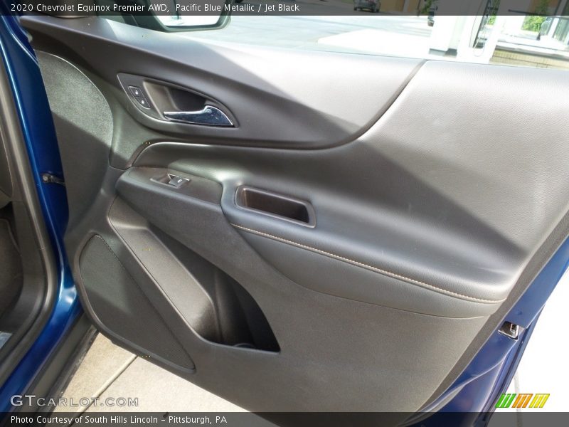 Pacific Blue Metallic / Jet Black 2020 Chevrolet Equinox Premier AWD