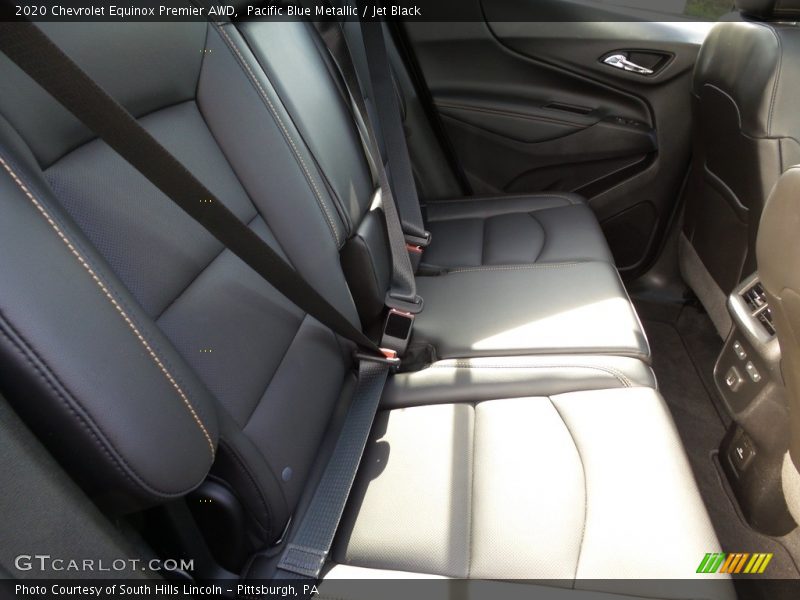 Pacific Blue Metallic / Jet Black 2020 Chevrolet Equinox Premier AWD
