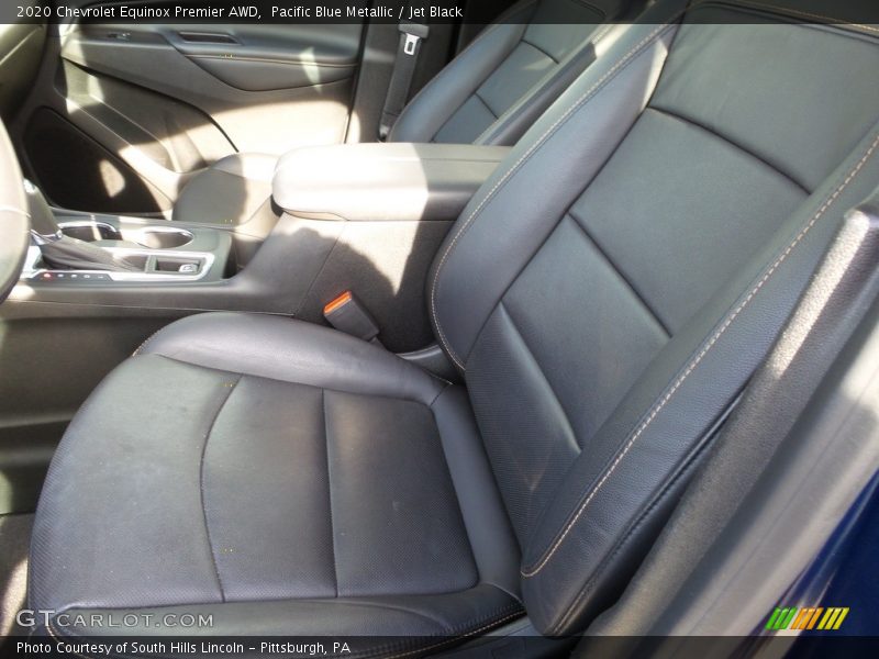 Pacific Blue Metallic / Jet Black 2020 Chevrolet Equinox Premier AWD