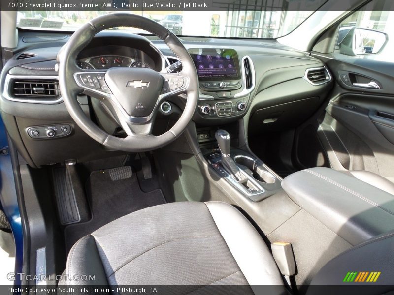 Pacific Blue Metallic / Jet Black 2020 Chevrolet Equinox Premier AWD