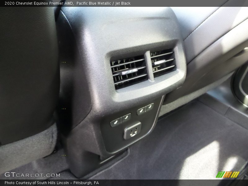 Pacific Blue Metallic / Jet Black 2020 Chevrolet Equinox Premier AWD