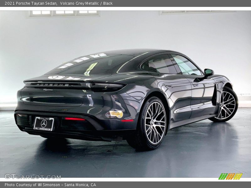  2021 Taycan Sedan Volcano Grey Metallic