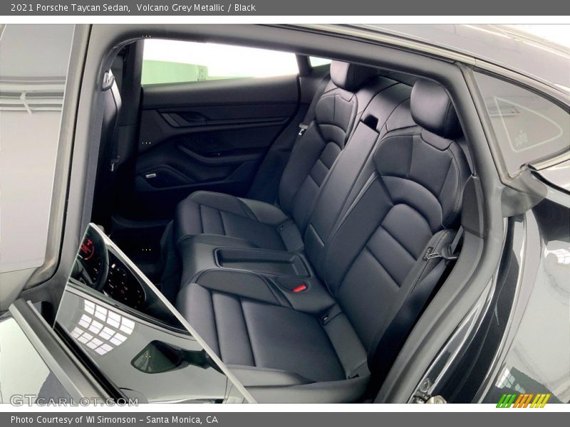 Rear Seat of 2021 Taycan Sedan