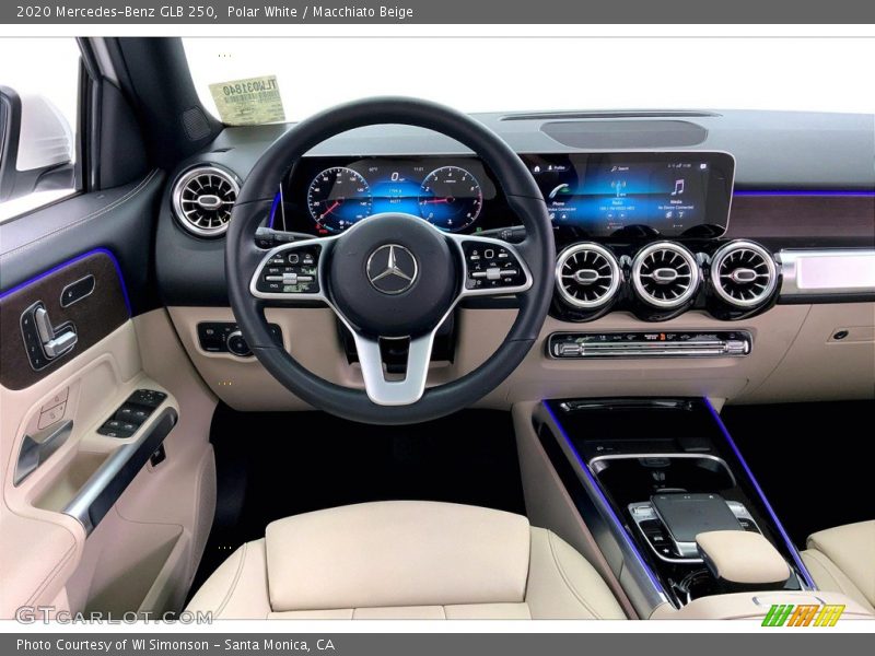 Polar White / Macchiato Beige 2020 Mercedes-Benz GLB 250