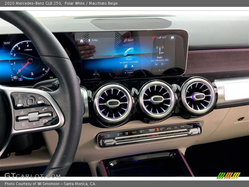 Polar White / Macchiato Beige 2020 Mercedes-Benz GLB 250