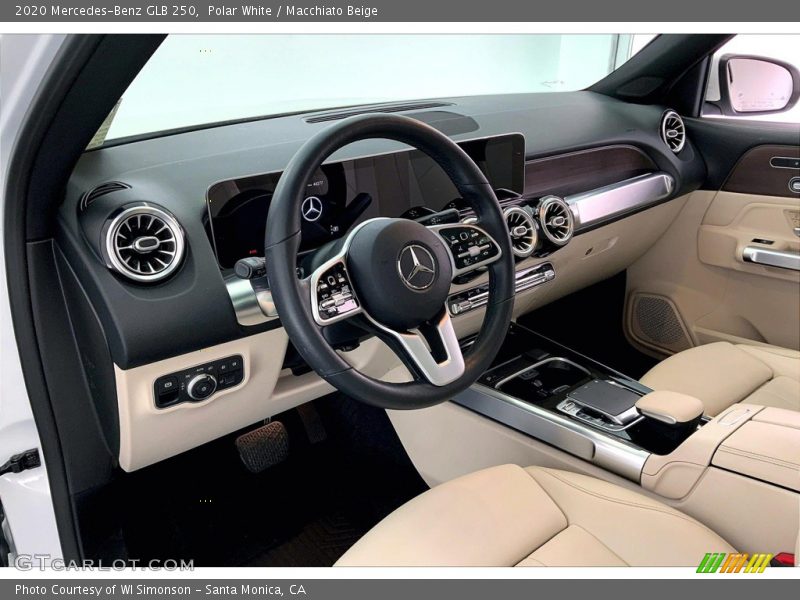 Polar White / Macchiato Beige 2020 Mercedes-Benz GLB 250