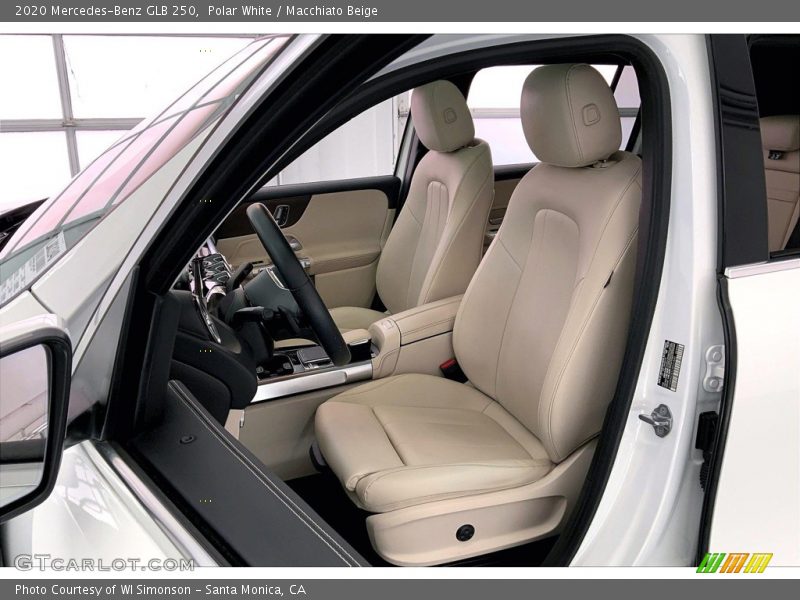 Polar White / Macchiato Beige 2020 Mercedes-Benz GLB 250