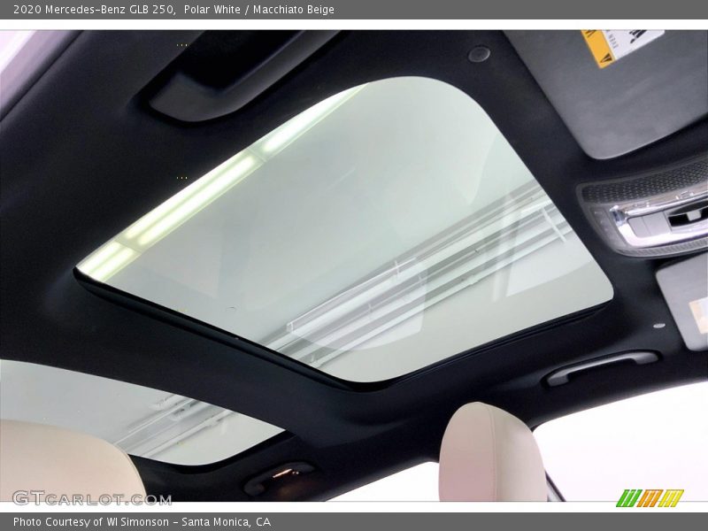 Polar White / Macchiato Beige 2020 Mercedes-Benz GLB 250