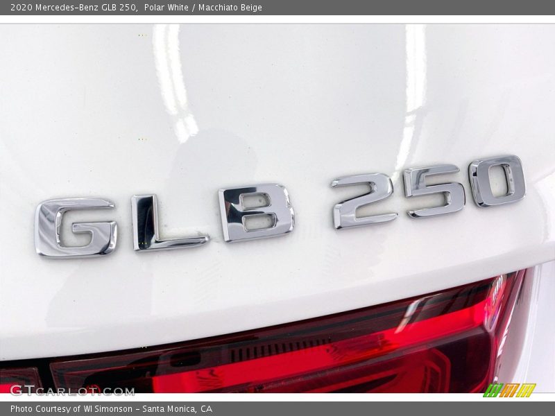 Polar White / Macchiato Beige 2020 Mercedes-Benz GLB 250