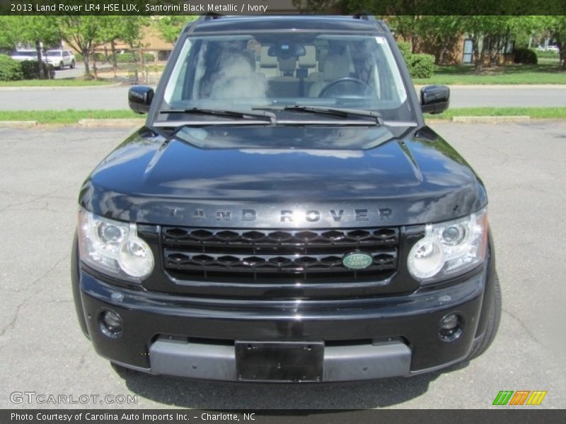 Santorini Black Metallic / Ivory 2013 Land Rover LR4 HSE LUX