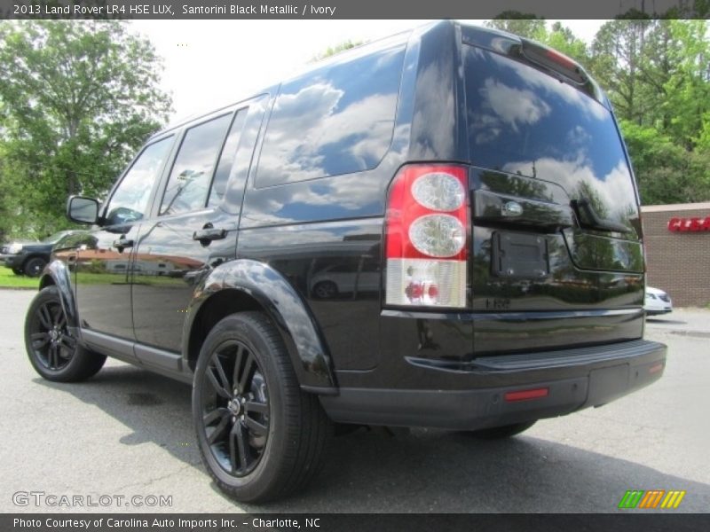  2013 LR4 HSE LUX Santorini Black Metallic