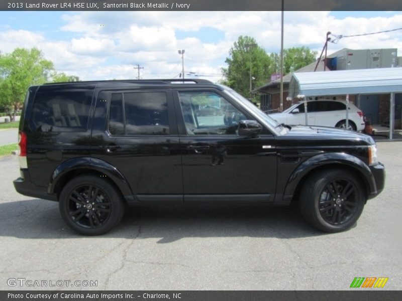 Santorini Black Metallic / Ivory 2013 Land Rover LR4 HSE LUX