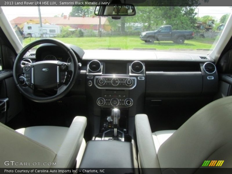 Dashboard of 2013 LR4 HSE LUX
