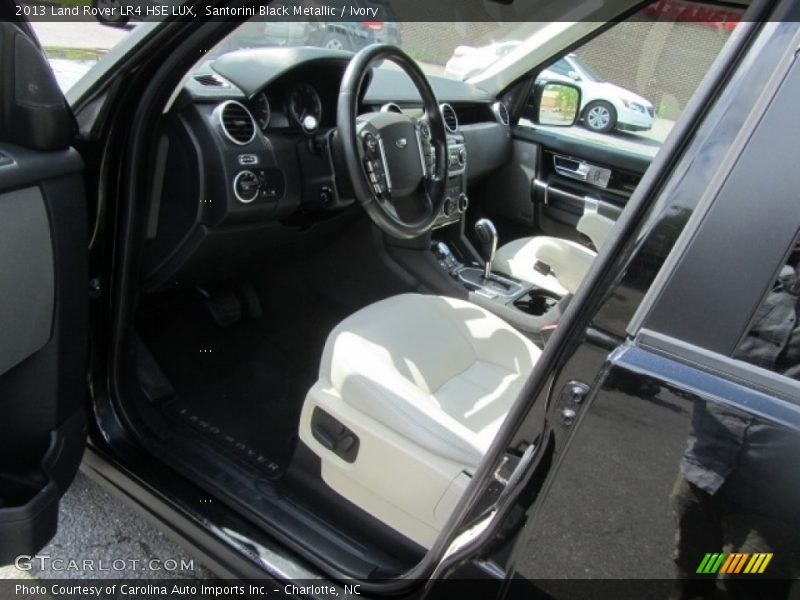 Santorini Black Metallic / Ivory 2013 Land Rover LR4 HSE LUX