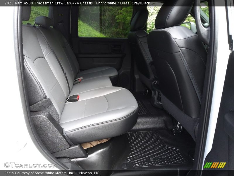 Bright White / Diesel Gray/Black 2023 Ram 4500 Tradesman Crew Cab 4x4 Chassis