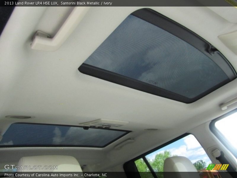 Santorini Black Metallic / Ivory 2013 Land Rover LR4 HSE LUX