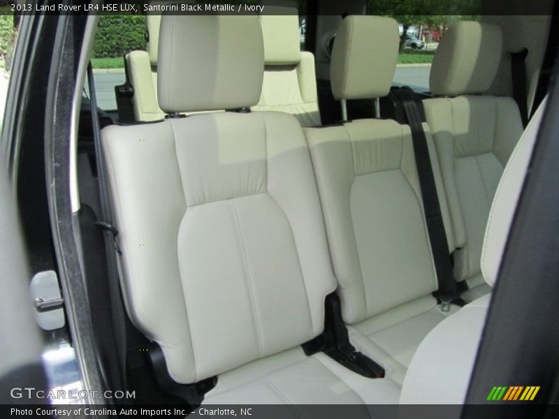Rear Seat of 2013 LR4 HSE LUX