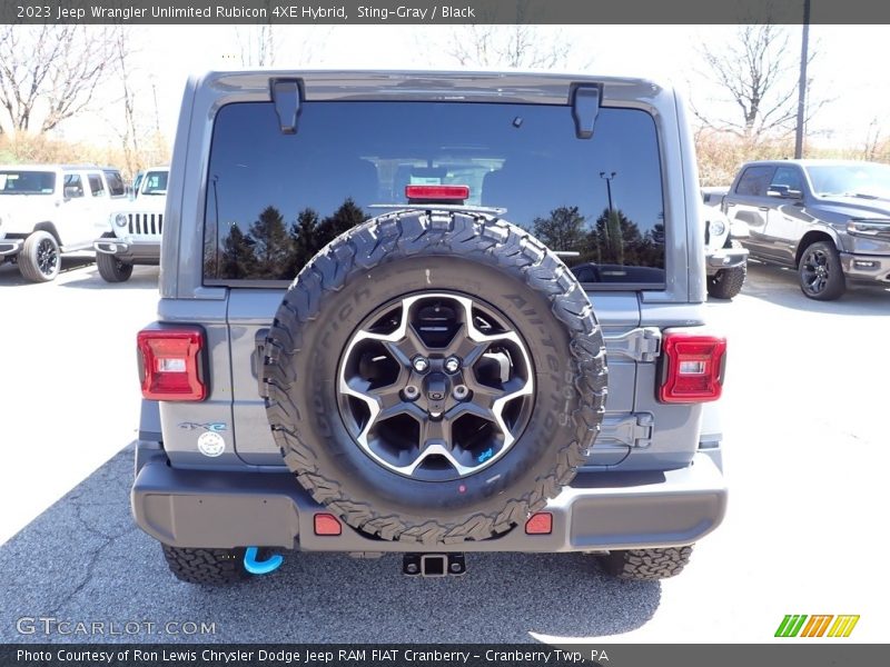 Sting-Gray / Black 2023 Jeep Wrangler Unlimited Rubicon 4XE Hybrid