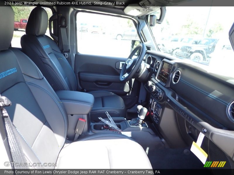 Sting-Gray / Black 2023 Jeep Wrangler Unlimited Rubicon 4XE Hybrid