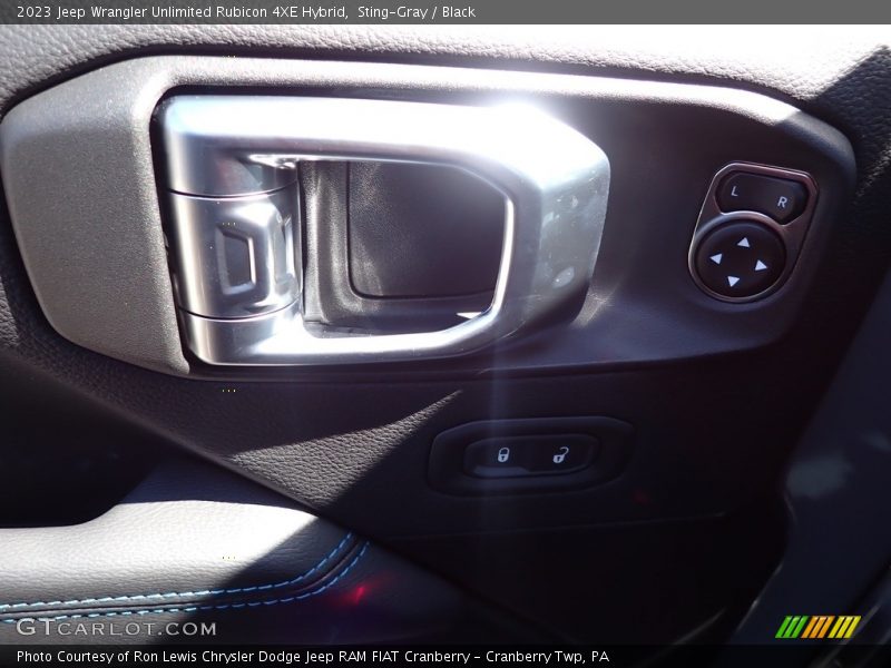 Sting-Gray / Black 2023 Jeep Wrangler Unlimited Rubicon 4XE Hybrid