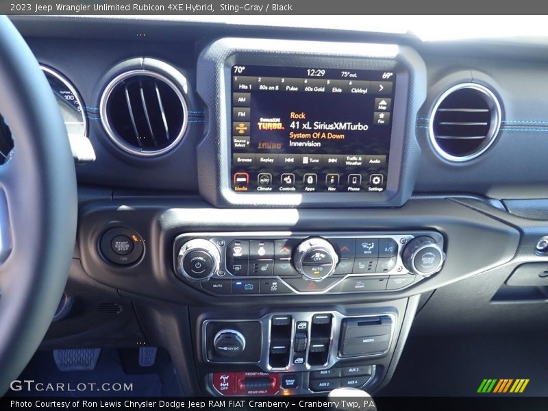 Sting-Gray / Black 2023 Jeep Wrangler Unlimited Rubicon 4XE Hybrid
