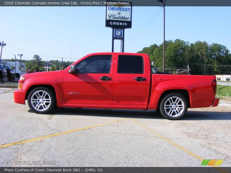 Victory Red / Medium Pewter 2006 Chevrolet Colorado Xtreme Crew Cab