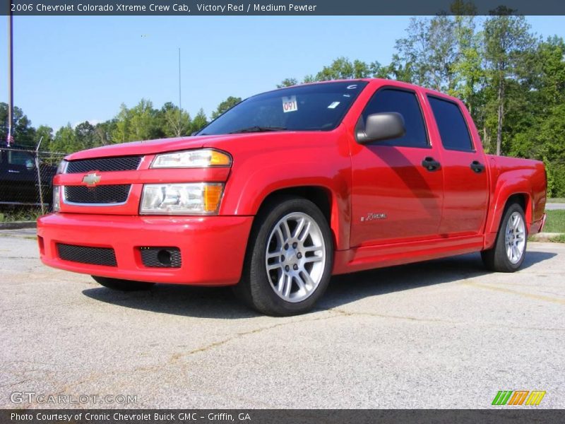 Victory Red / Medium Pewter 2006 Chevrolet Colorado Xtreme Crew Cab