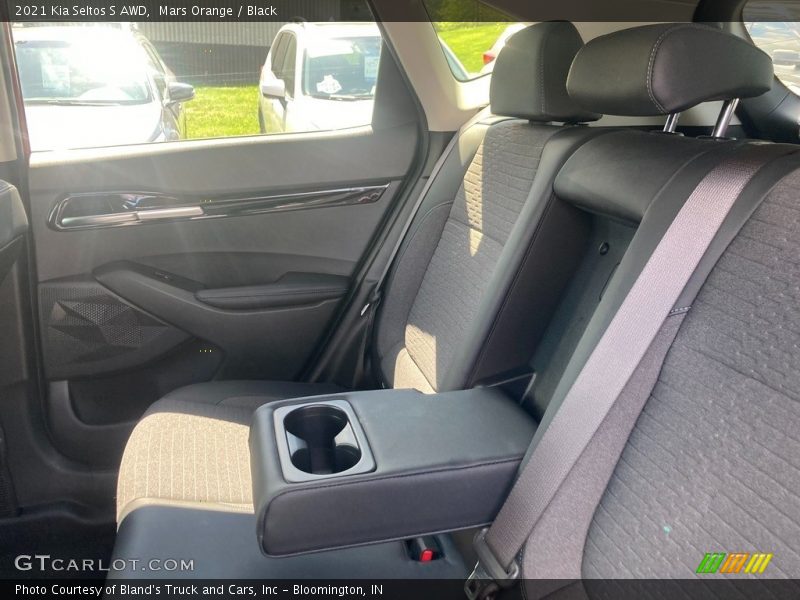 Mars Orange / Black 2021 Kia Seltos S AWD