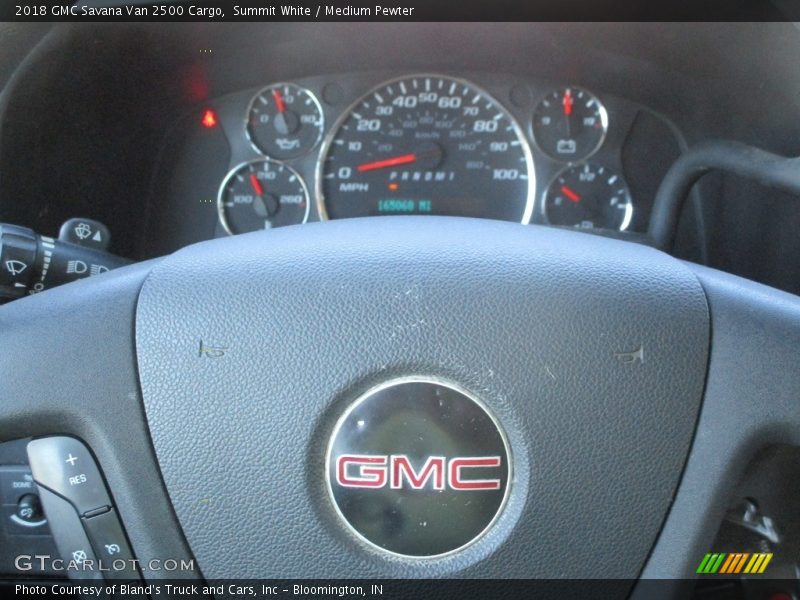 Summit White / Medium Pewter 2018 GMC Savana Van 2500 Cargo