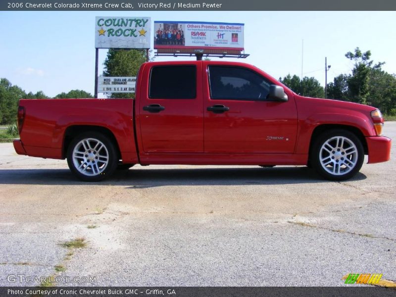 Victory Red / Medium Pewter 2006 Chevrolet Colorado Xtreme Crew Cab
