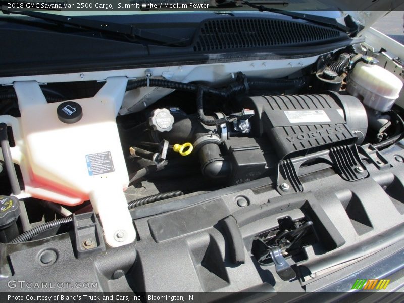 Summit White / Medium Pewter 2018 GMC Savana Van 2500 Cargo