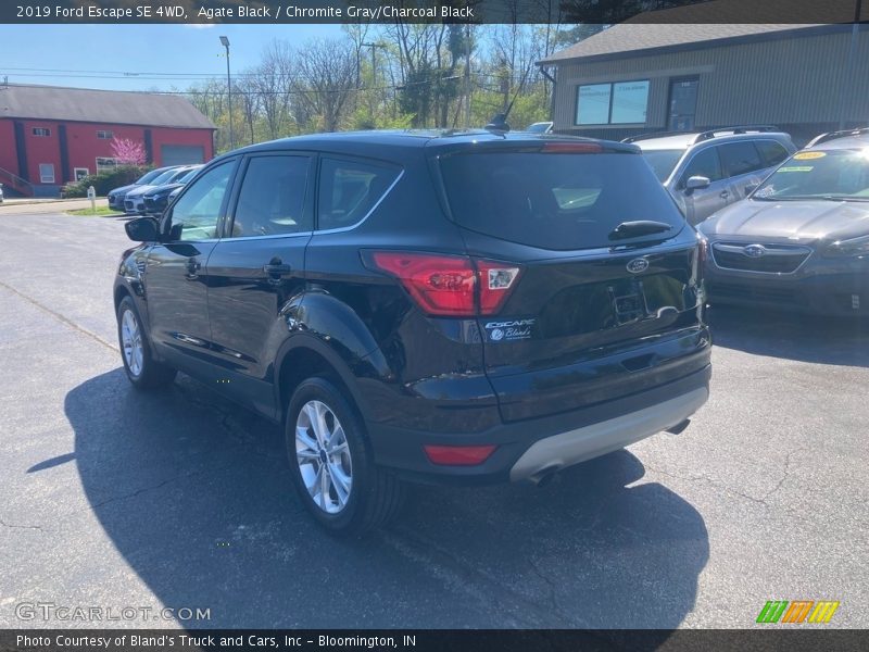 Agate Black / Chromite Gray/Charcoal Black 2019 Ford Escape SE 4WD