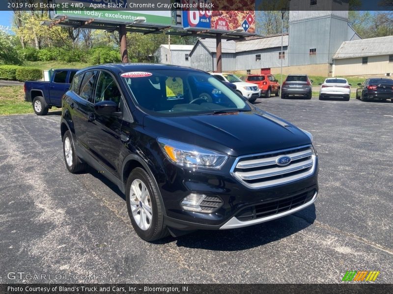 Agate Black / Chromite Gray/Charcoal Black 2019 Ford Escape SE 4WD