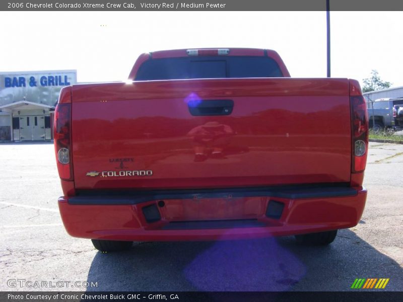 Victory Red / Medium Pewter 2006 Chevrolet Colorado Xtreme Crew Cab