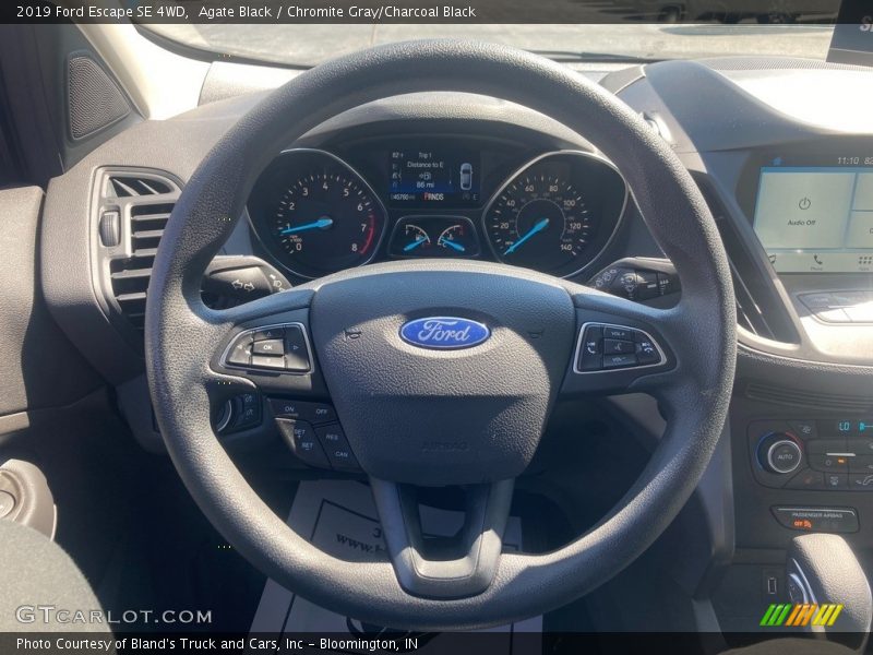 Agate Black / Chromite Gray/Charcoal Black 2019 Ford Escape SE 4WD