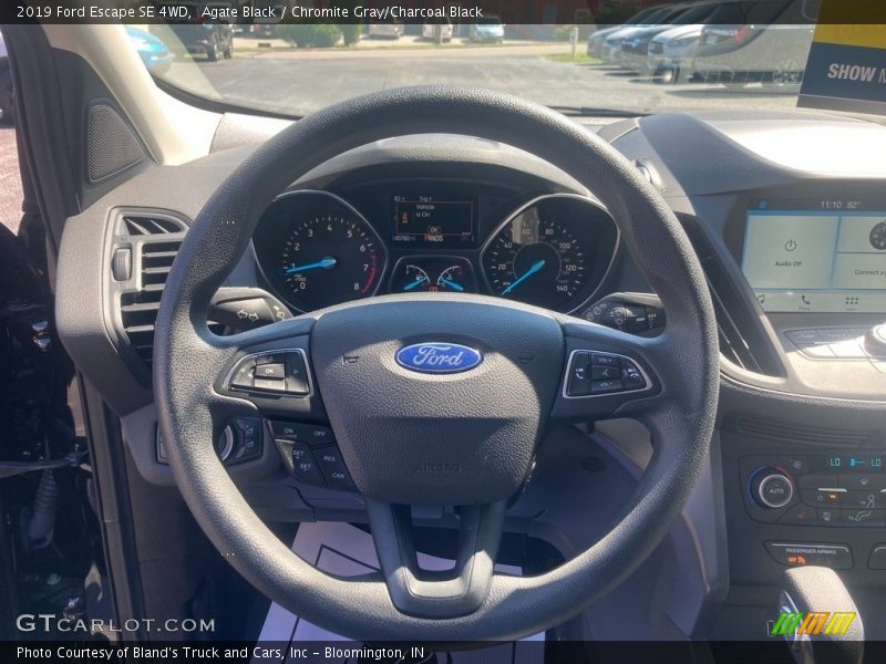 Agate Black / Chromite Gray/Charcoal Black 2019 Ford Escape SE 4WD
