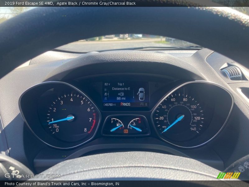 Agate Black / Chromite Gray/Charcoal Black 2019 Ford Escape SE 4WD