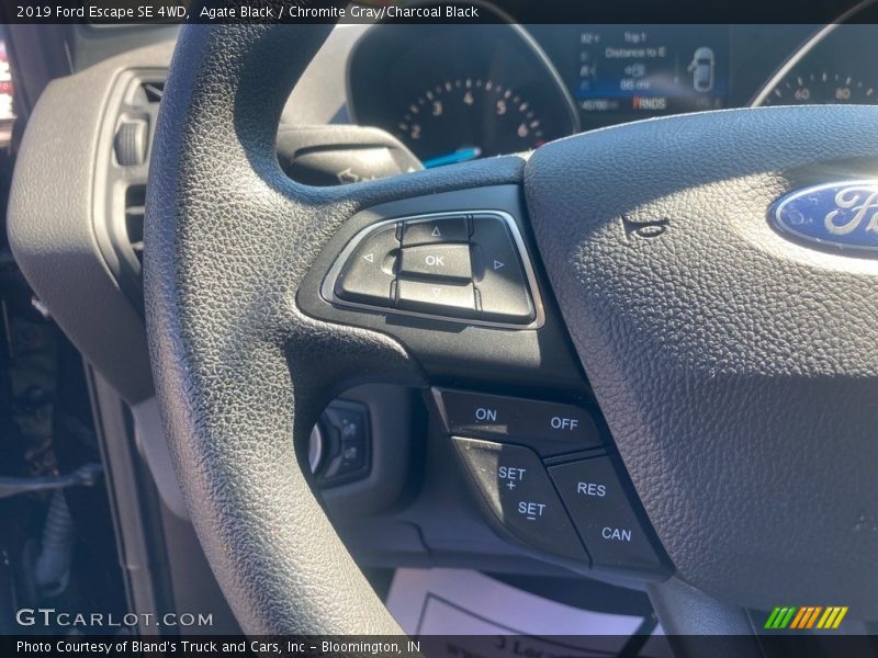 Agate Black / Chromite Gray/Charcoal Black 2019 Ford Escape SE 4WD