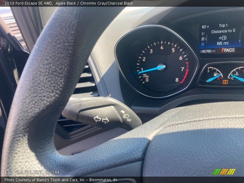Agate Black / Chromite Gray/Charcoal Black 2019 Ford Escape SE 4WD