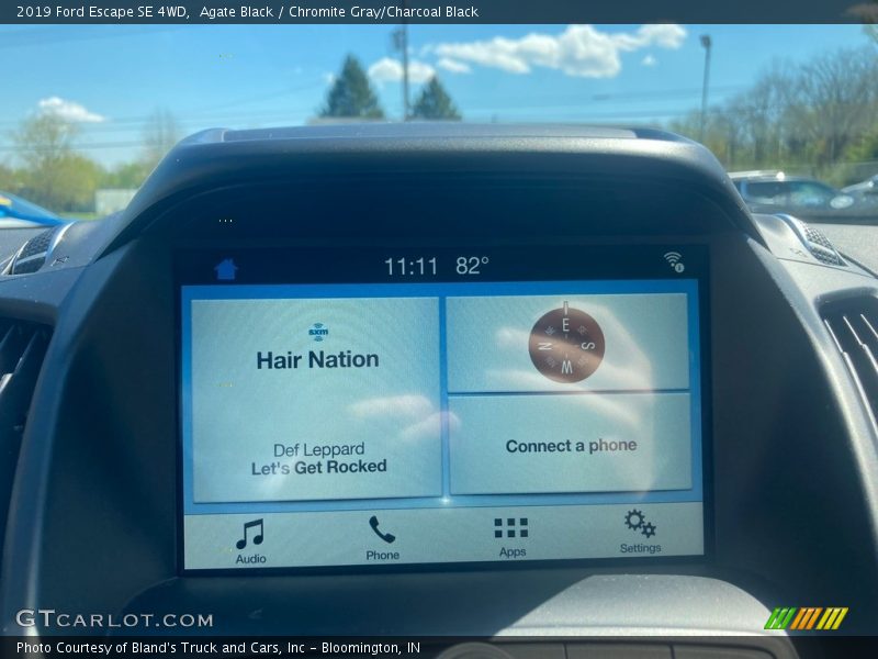 Agate Black / Chromite Gray/Charcoal Black 2019 Ford Escape SE 4WD