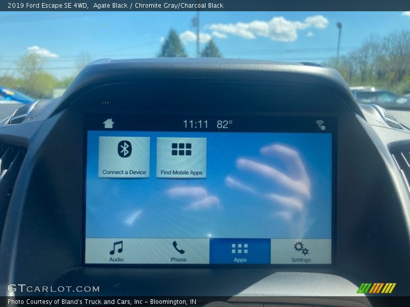Agate Black / Chromite Gray/Charcoal Black 2019 Ford Escape SE 4WD