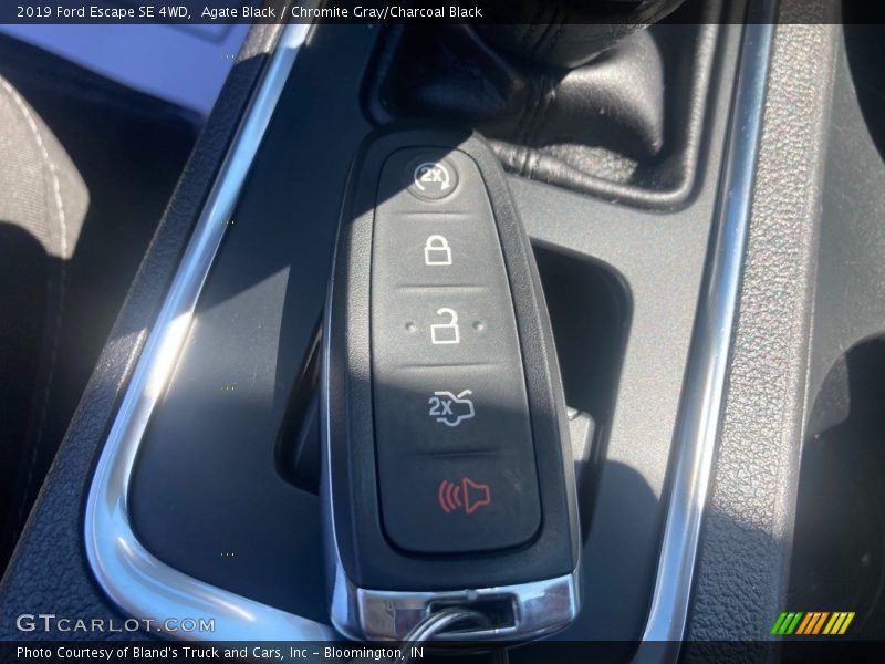 Agate Black / Chromite Gray/Charcoal Black 2019 Ford Escape SE 4WD