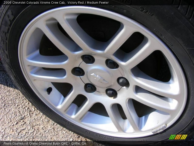 Victory Red / Medium Pewter 2006 Chevrolet Colorado Xtreme Crew Cab