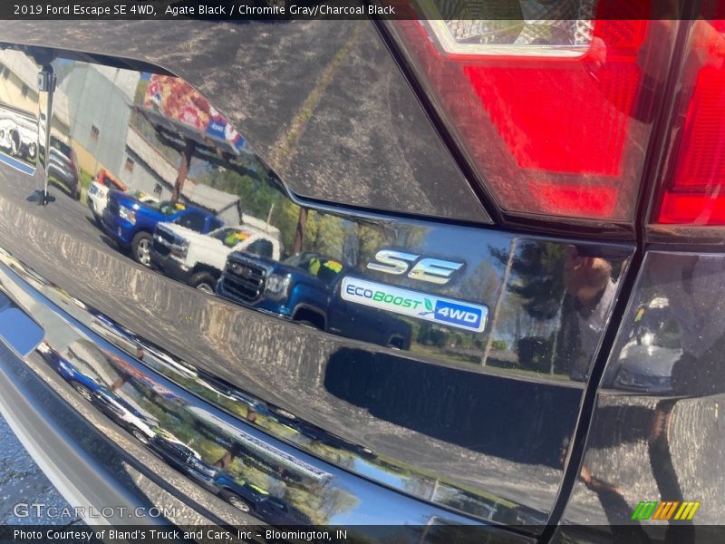 Agate Black / Chromite Gray/Charcoal Black 2019 Ford Escape SE 4WD