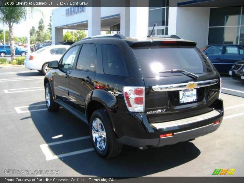 Black / Light Gray 2009 Chevrolet Equinox LT