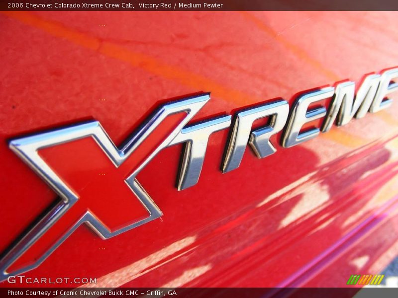 Victory Red / Medium Pewter 2006 Chevrolet Colorado Xtreme Crew Cab